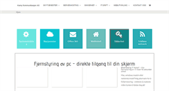 Desktop Screenshot of kamy.no